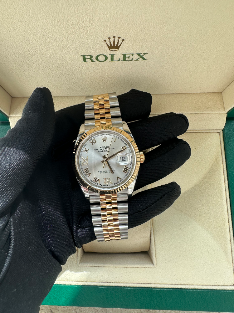 Часы Rolex DateJust 36 mm Steel and Yellow gold 126233-0031