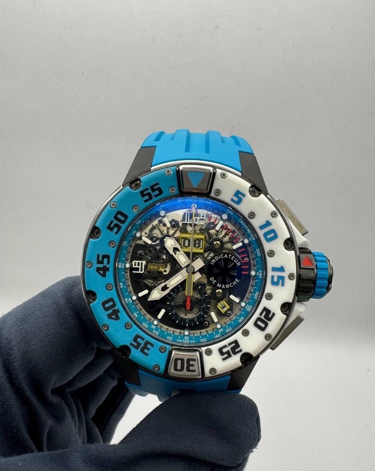 Часы Richard Mille RM 032 Automatic Winding Flyback Chronograph Les Voiles de Saint Barth Limited Edition
