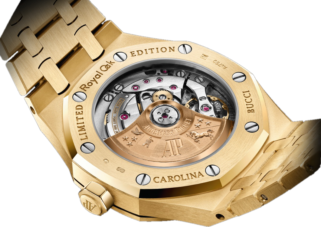 Часы AUDEMARS PIGUET Royal Oak Frosted Gold Carolina Bucci Limited Edition