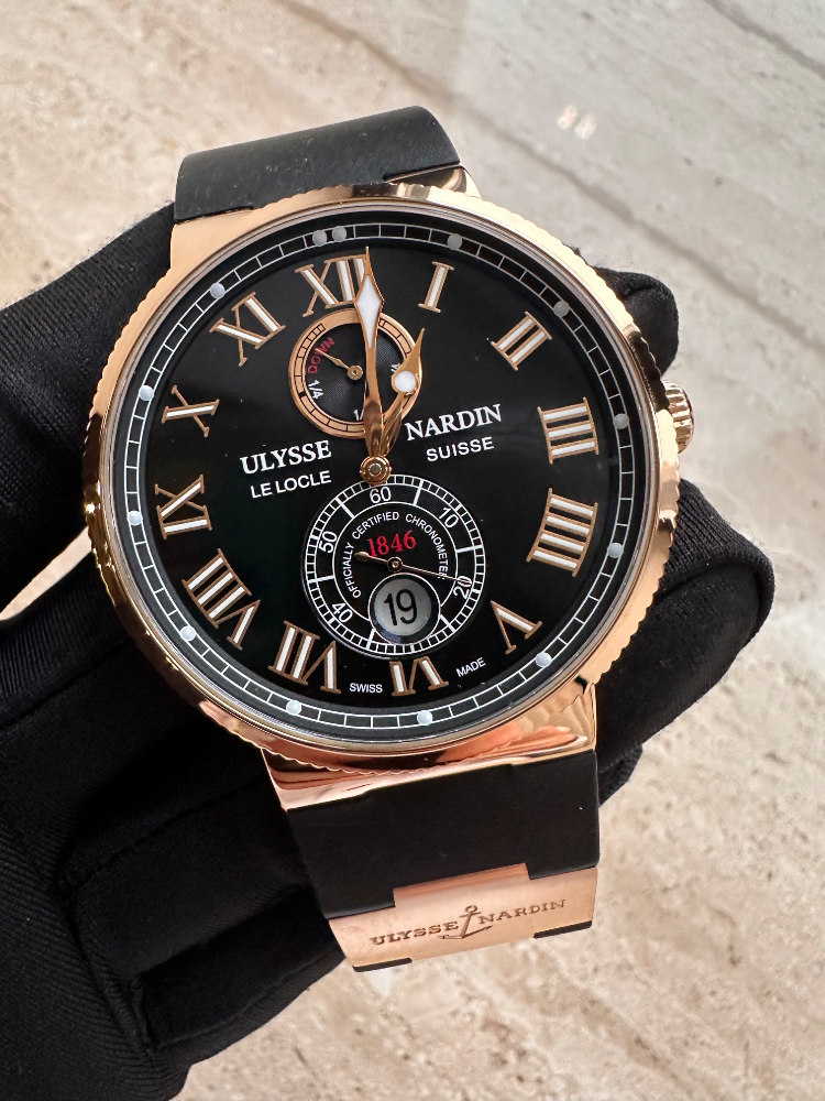 Часы Ulysse Nardin Marine Maxi Marine Chronometer 43mm 266-67-3/42