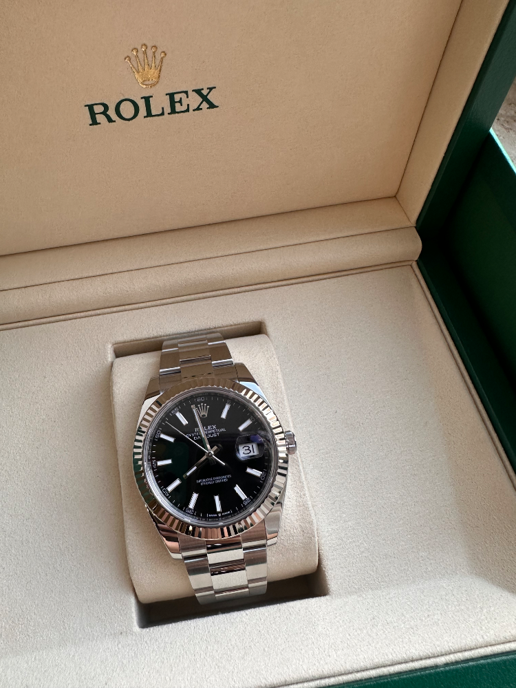 Часы Rolex DateJust Steel and White gold 41 mm 126334-0017