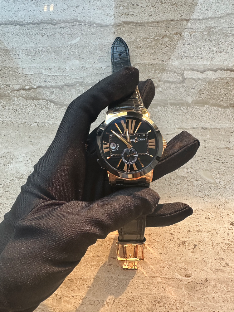 Часы Ulysse Nardin EXECUTIVE DUAL TIME 43 ROSE GOLD 246-00
