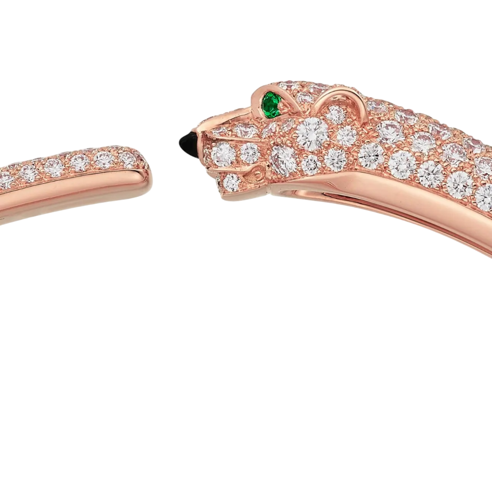 Браслет Cartier PANTHÈRE DE BRACELET SMALL MODEL PAVED N6718217