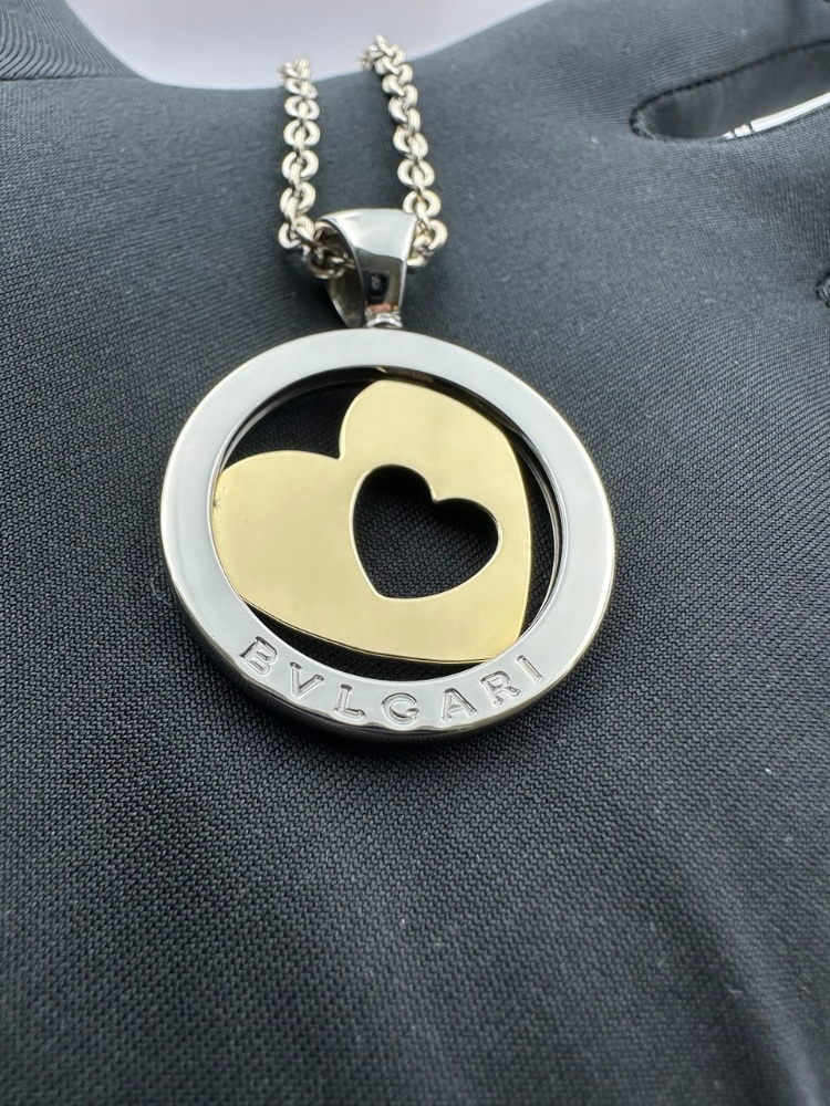 Подвеска BVLGARI TONDO HEART