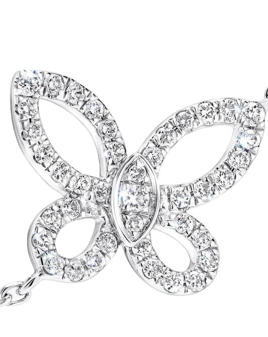 Браслет Graff Mini Butterfly Silhouette Diamond Bracelet RGB575