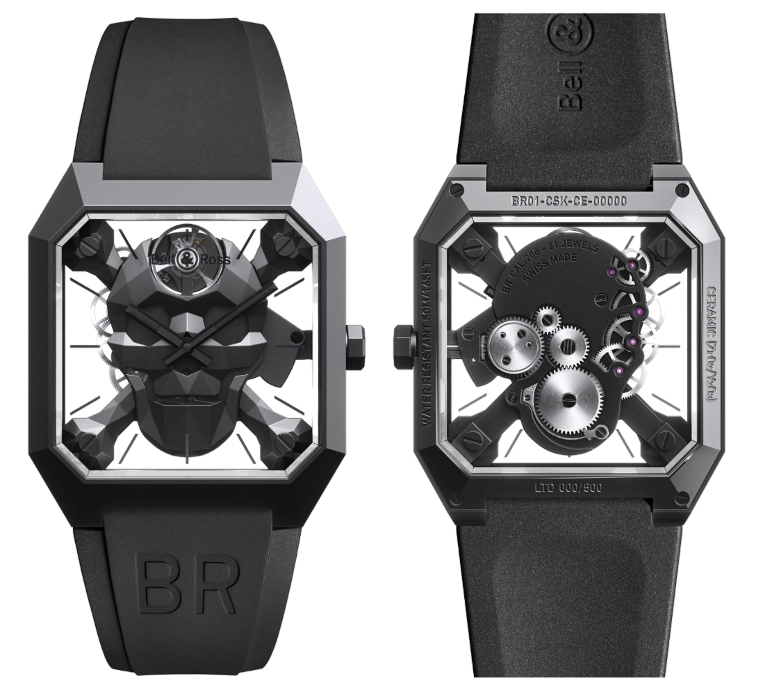 Часы BELL&ROSS BR 01 Cyber Skull