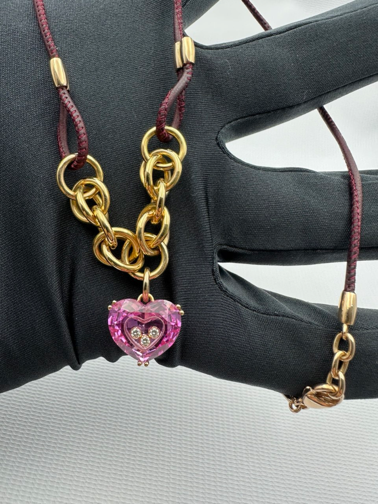 Колье Chopard Happy Diamonds 816958-5010