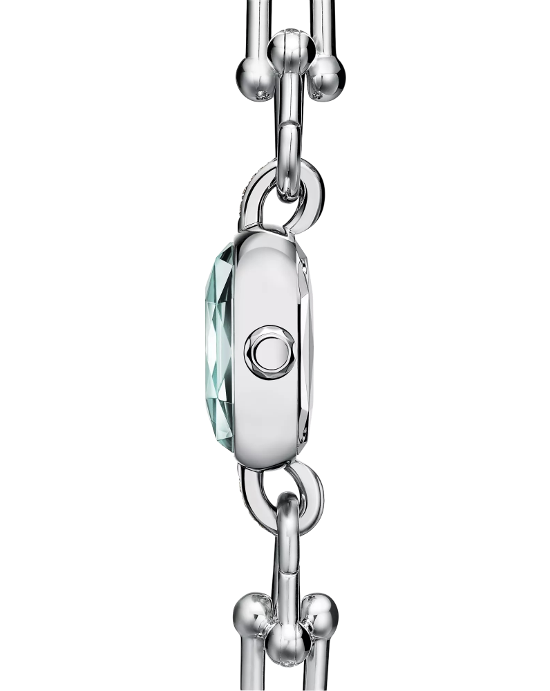 Часы Tiffany&Co Tiffany HardWear Watch in Sterling Silver and Steel with Diamonds