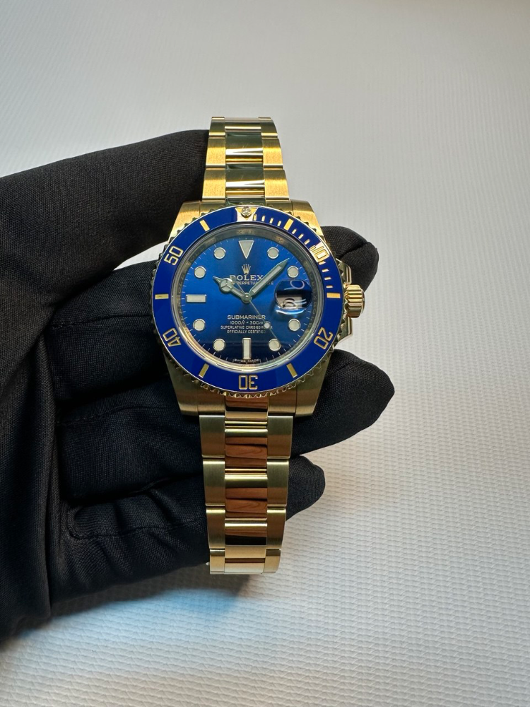 Часы Rolex Submariner Date 40mm Yellow Gold Ceramic 116618LB