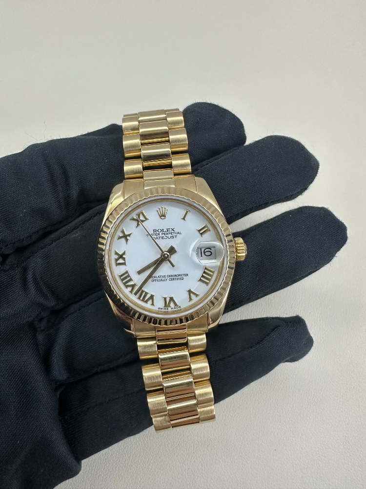 Часы Rolex Datejust 31 Oyster 31 мм желтое золото 278278
