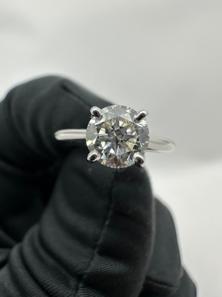 Кольцо No name с бриллиантом 1 52ct H/SI1