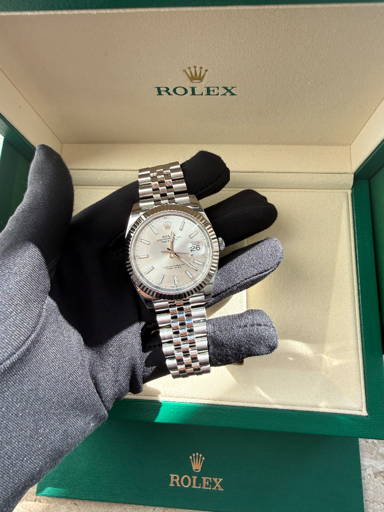 Часы Rolex Datejust 41mm Steel and White Gold 126334-0004