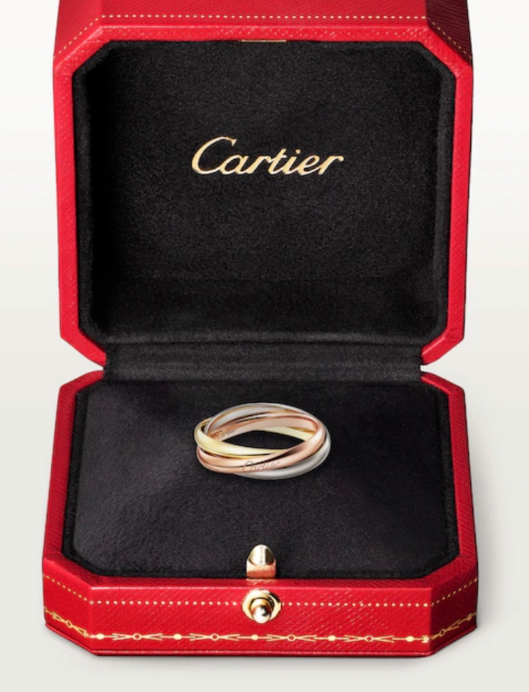 Кольцо Cartier TRINITY RING SMALL MODEL B4235152