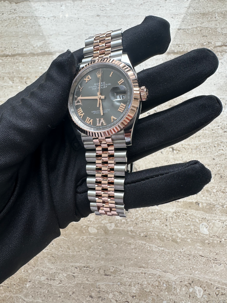 Часы Rolex Datejust 36mm Steel and Everose Gold 126231-0023