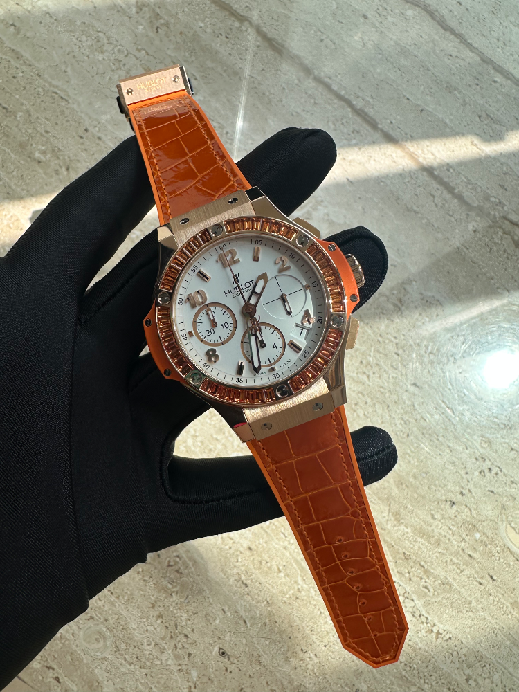 Часы Hublot Big Bang Tutti Frutti Orange 41мм 341.PO.2010.LR.1906