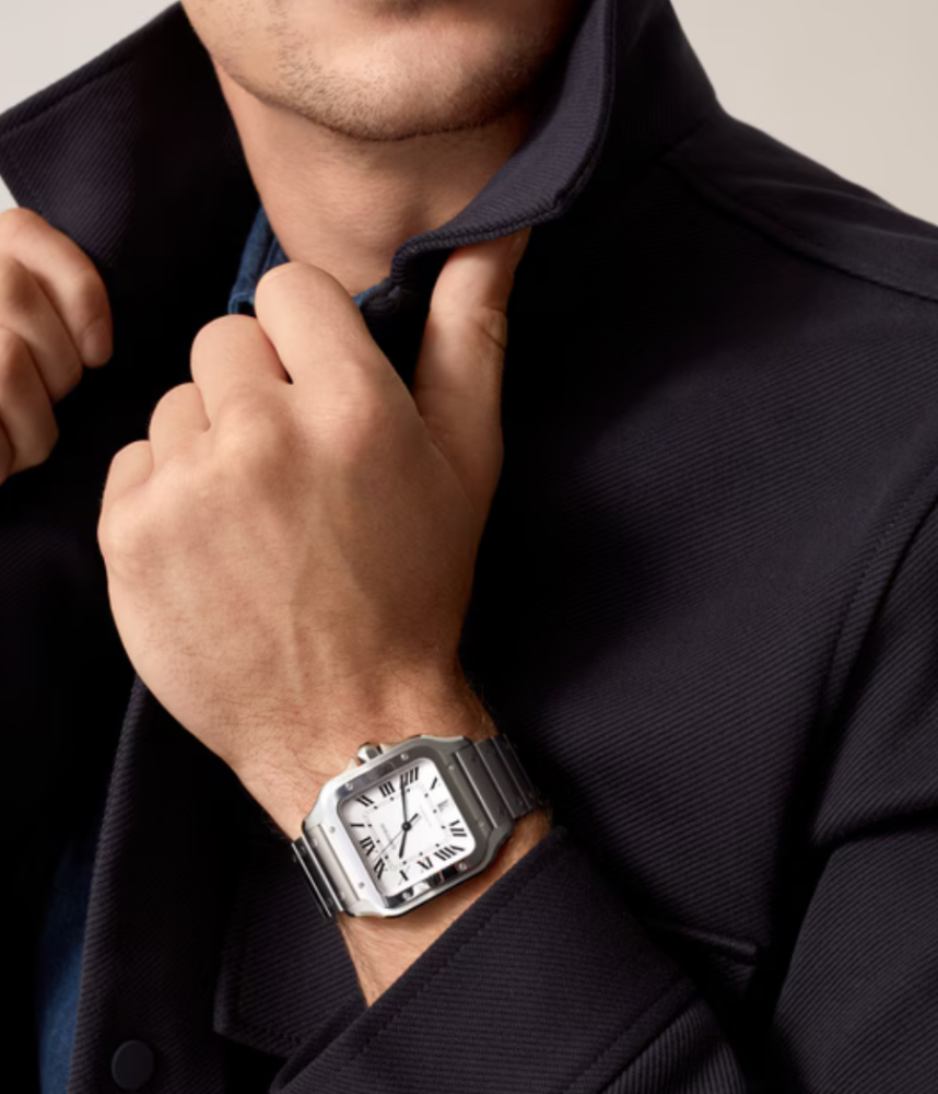 Часы Cartier SANTOS DE WSSA0018