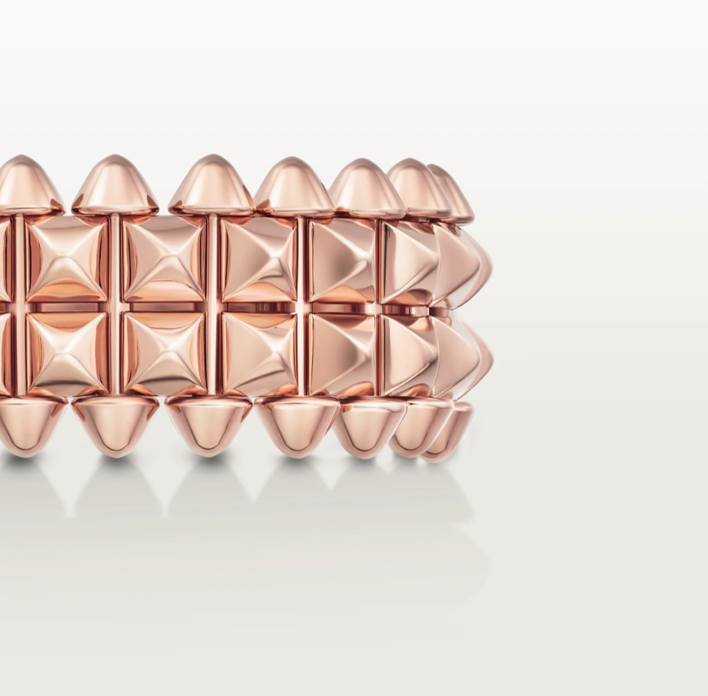 Кольцо Cartier CLASH DE RING DOUBLE ROW B4237852