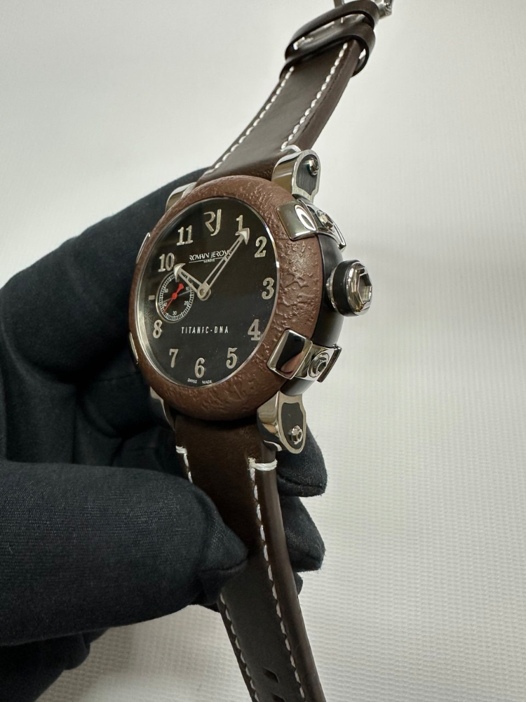 Часы Romain Jerome TITANIC-DNA OXY STEEL 46mm T.OXY3.11BB.00.BB