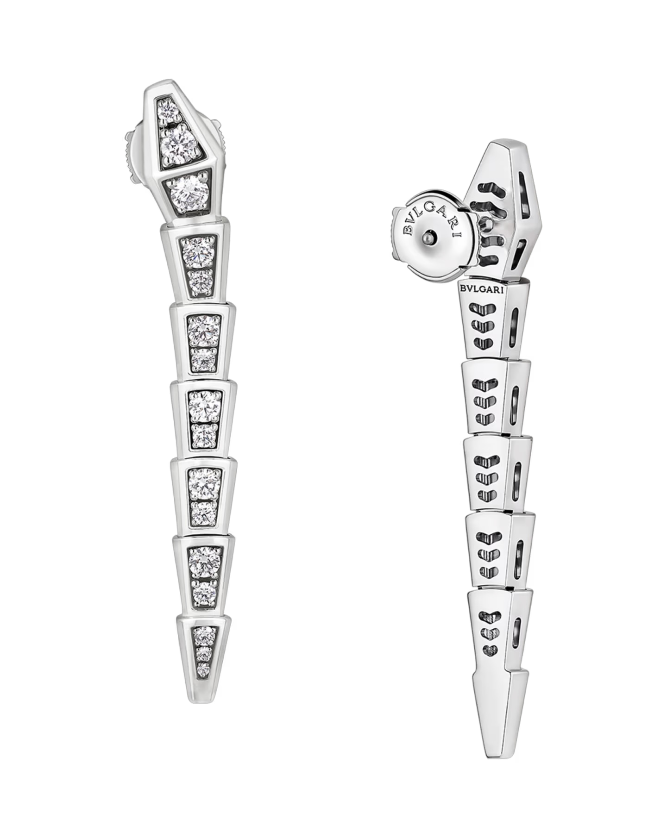 Серьги BVLGARI Serpenti Viper Earrings 361552
