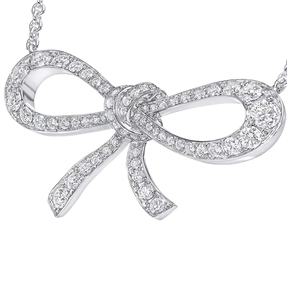 Колье Graff TILDA S BOW MINI DIAMOND PENDANT RGP765