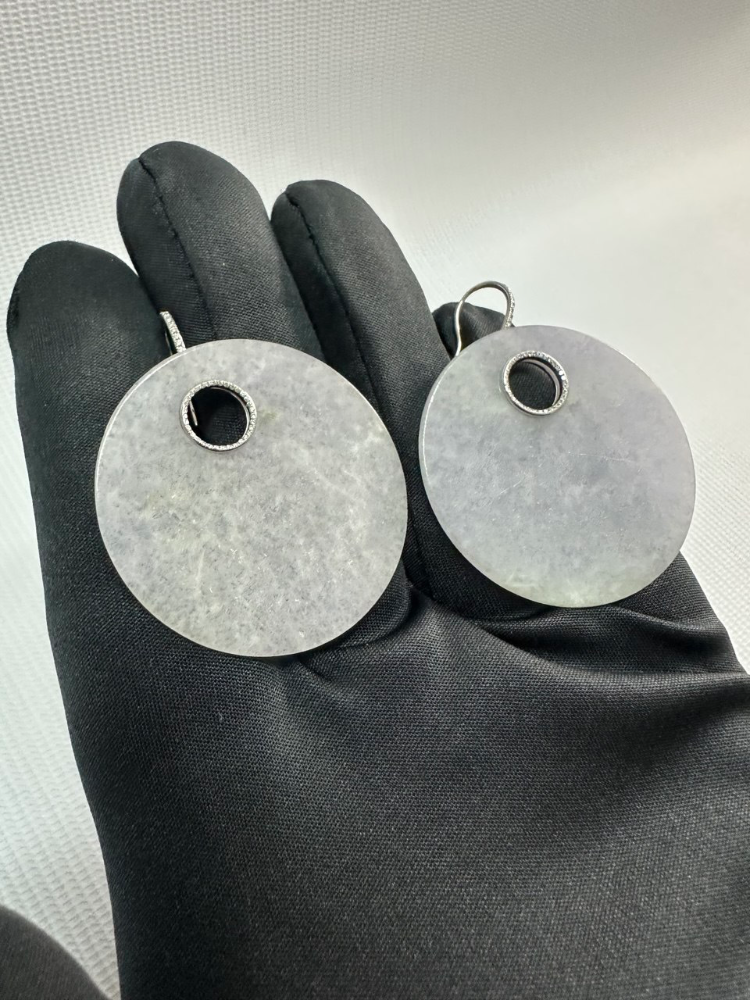 Серьги Chopard нефритовые 837198-1007.