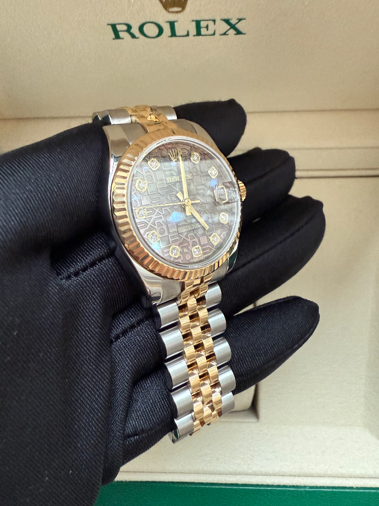 Часы Rolex Datejust 31mm Steel and Yellow Gold 178273