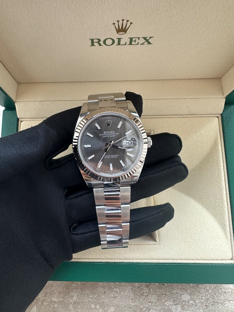 Часы Rolex Datejust 41mm Steel and White Gold 126334-0013