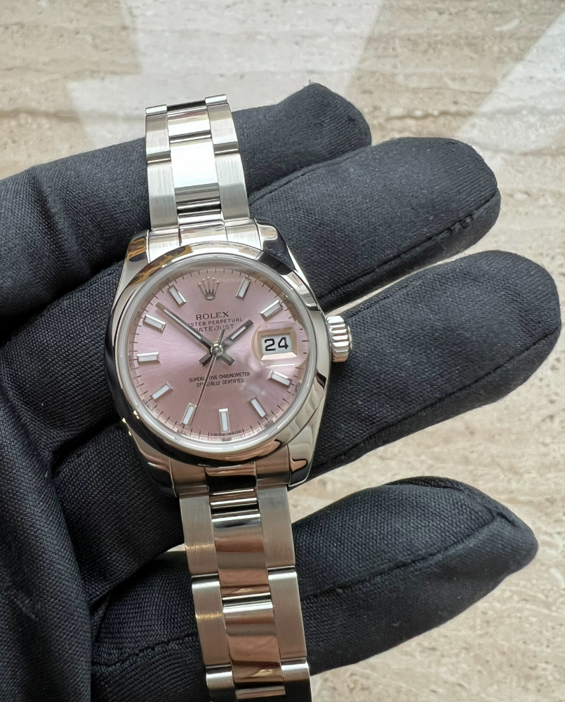 Часы Rolex Lady-Datejust 26mm Steel 179160 Pink