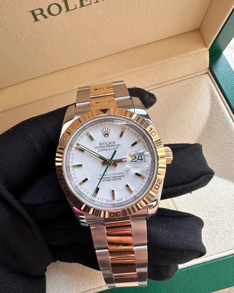 Часы Rolex Datejust Turn-o-graph Green Hand Limited Edition 116263