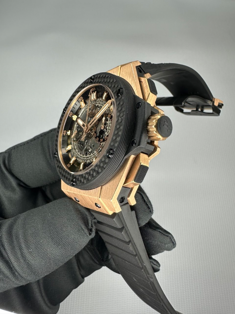 Часы Hublot King Power Unico King Gold 701.OQ.0180.RX