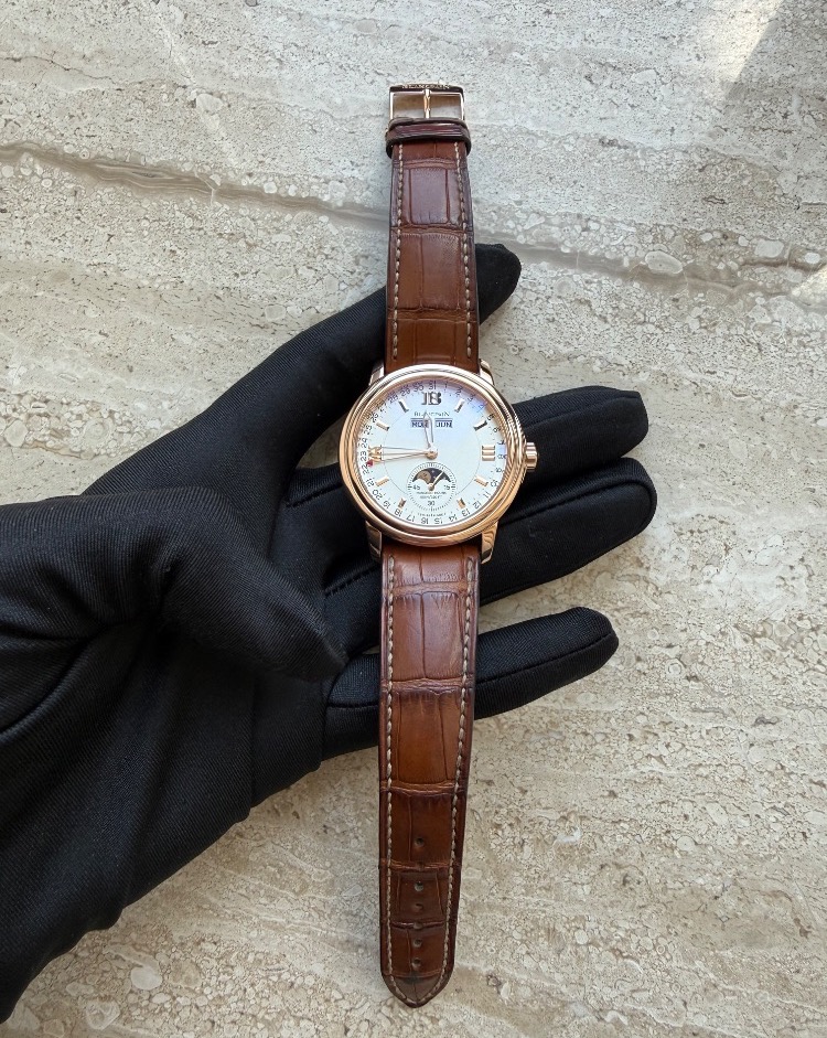 Часы Blancpain Léman Moonphase 18K Yellow Gold 2763