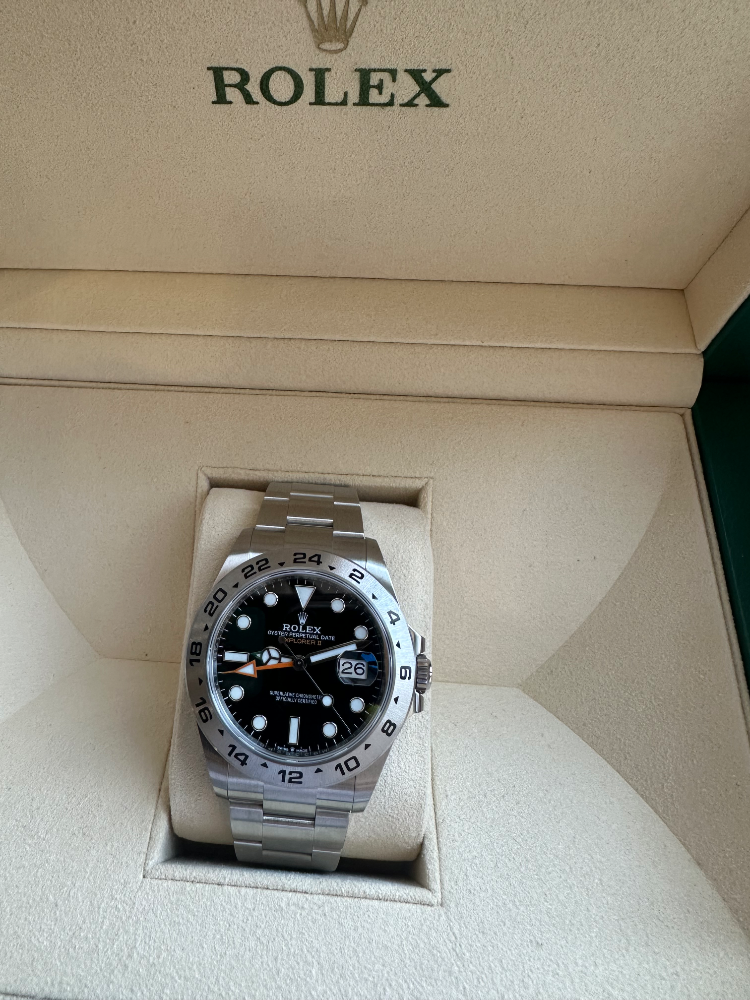 Часы Rolex Explorer II 42mm Steel 226570-0002