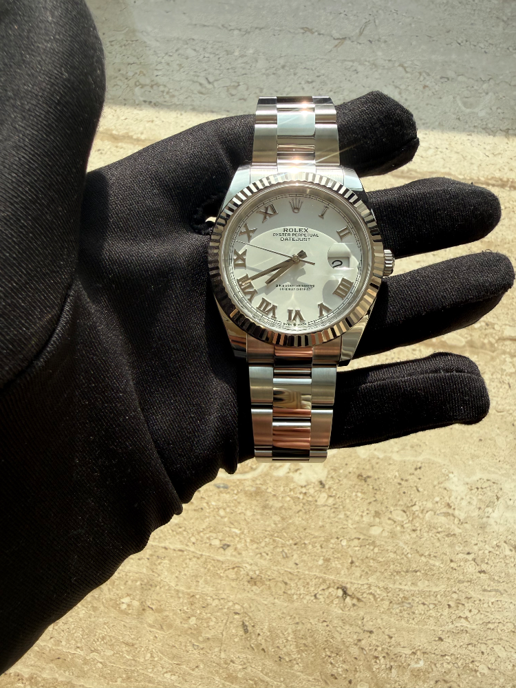 Часы Rolex Datejust 41mm Steel and White Gold 126334