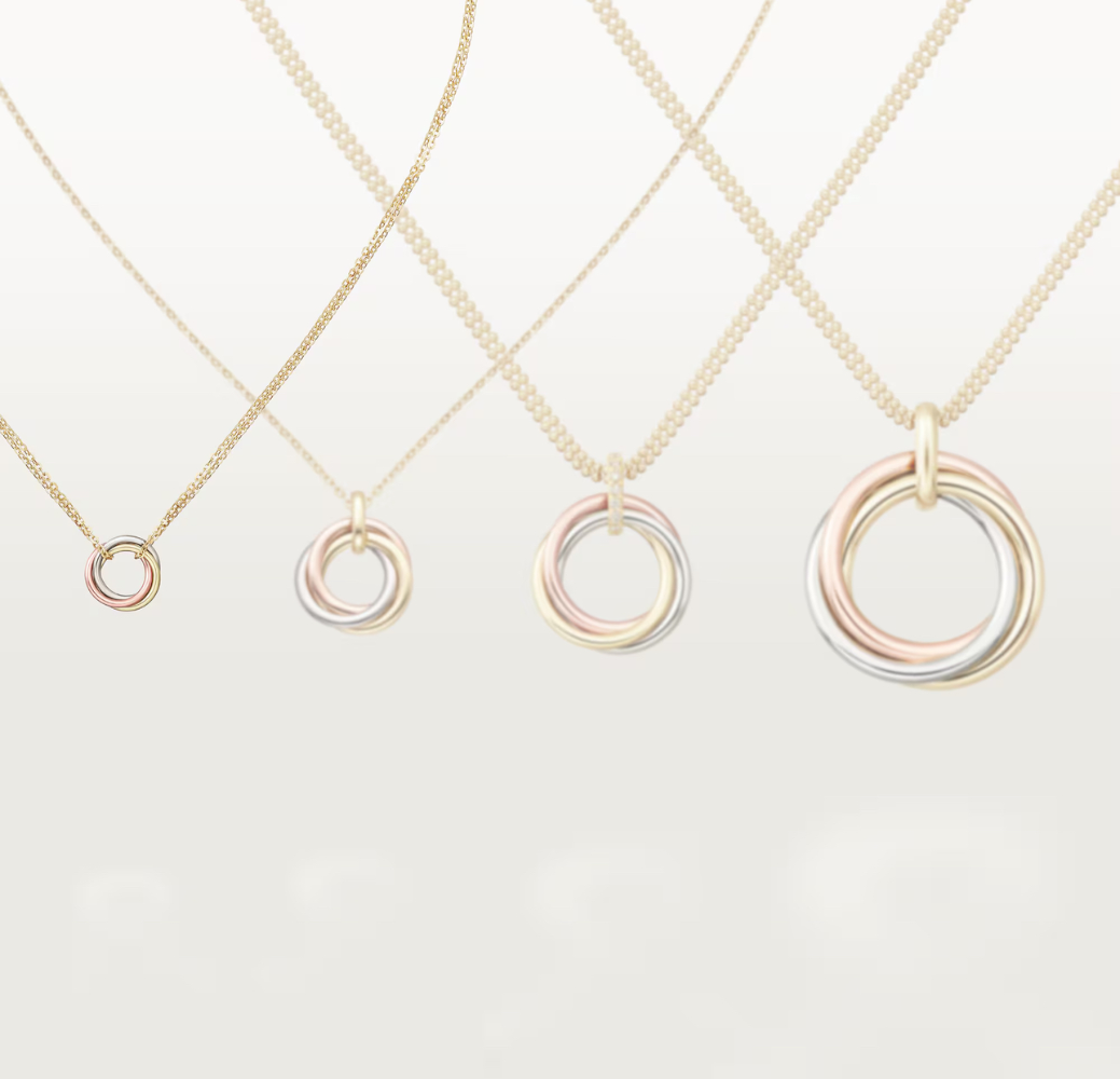 Браслет Cartier TRINITY PENDANT MINI MODEL B7224816