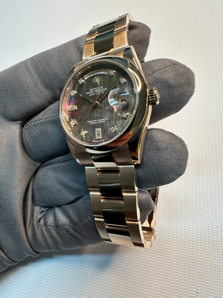 Часы Rolex Day-Date 36 mm 18k Rose Gold 118205