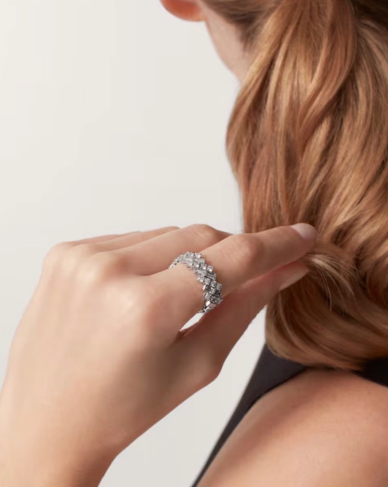 Кольцо Cartier REFLECTION DE WEDDING BAND DIAMONDS H4409848
