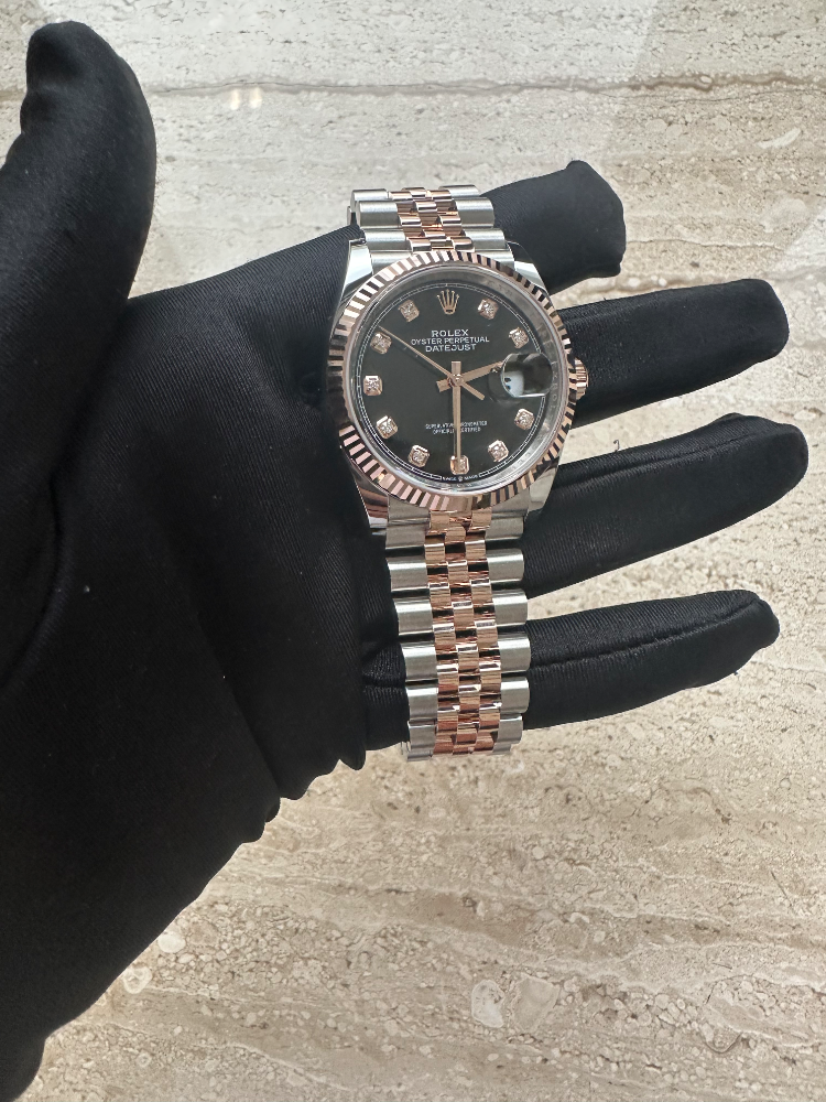 Часы Rolex Datejust 36mm Steel and Everose Gold 126231-0019