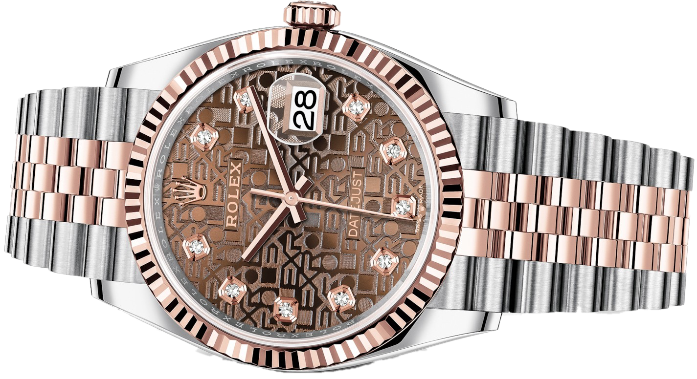 Часы Rolex Datejust 36mm Steel and Everose Gold 126231-0025