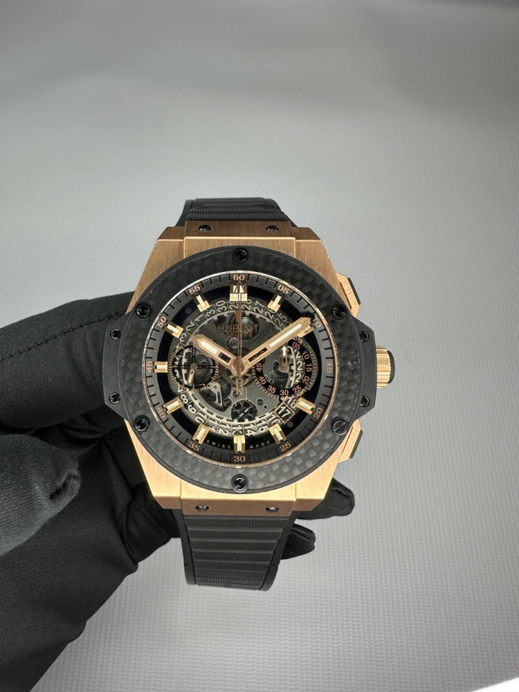Часы Hublot King Power Unico King Gold 701.OQ.0180.RX