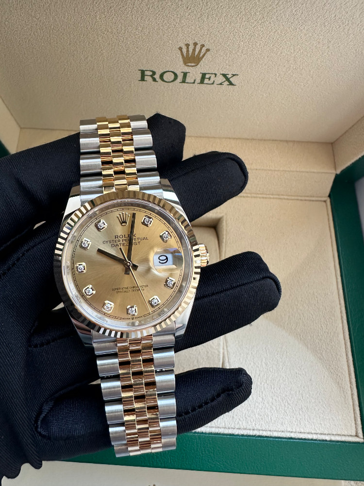 Часы Rolex DateJust 36 mm Steel and Yellow gold 126233-0017