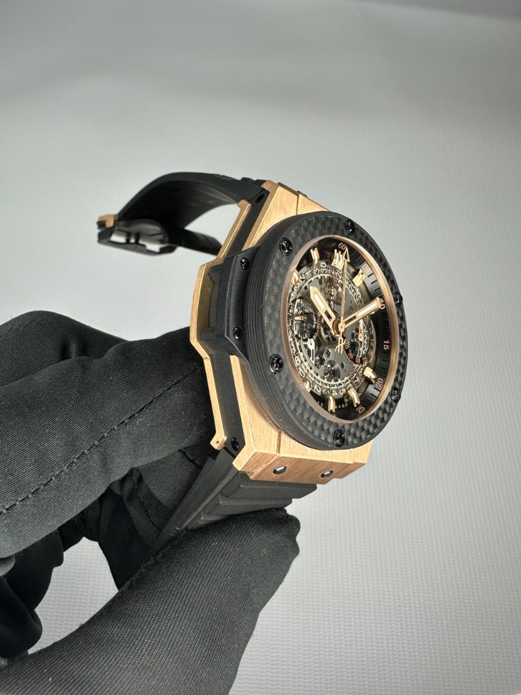Часы Hublot King Power Unico King Gold 701.OQ.0180.RX