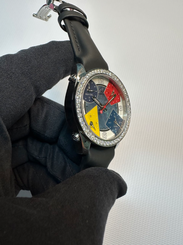 Часы JACOB &Co Five Time Zone 47mm JC-7DA15529