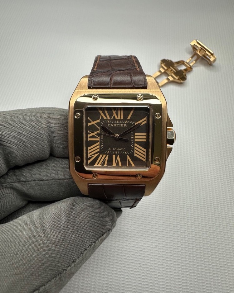 Часы Cartier Santos 100 Large W20127Y1