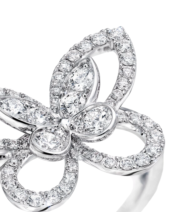 Кольцо Graff Butterfly Silhouette Diamond Ring RGR370.