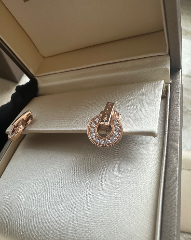 Серьги BVLGARI Earrings 357318