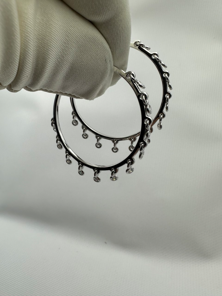 Серьги Dior Christian Hoop