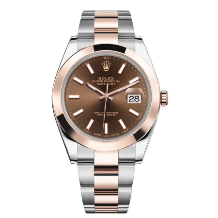 Часы Rolex DATEJUST 41MM STEEL AND EVEROSE GOLD