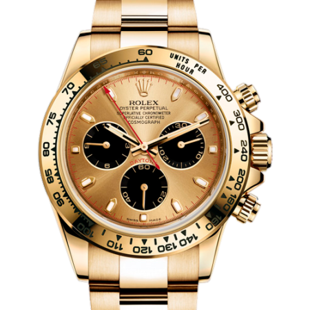 Часы Rolex Cosmograph Daytona 40mm Yellow Gold 116528-Gold&Black