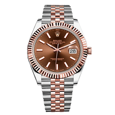 Часы Rolex DATEJUST 41MM STEEL AND EVEROSE GOLD