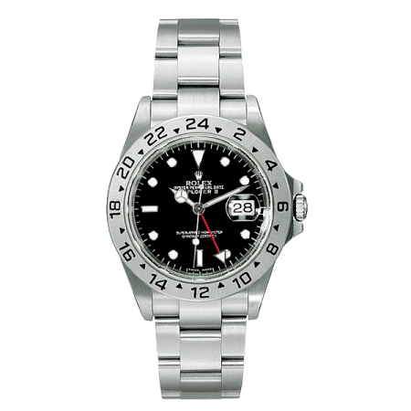 Часы Rolex Explorer II 40mm Steel 16570-Black